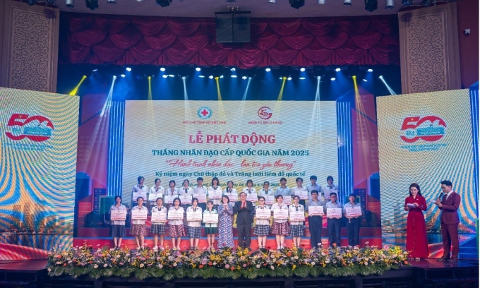 Hội Chữ Thập Đỏ Việt Nam phát động "Tháng Nhân Đạo" 2025 tại TP Hồ Chí Minh